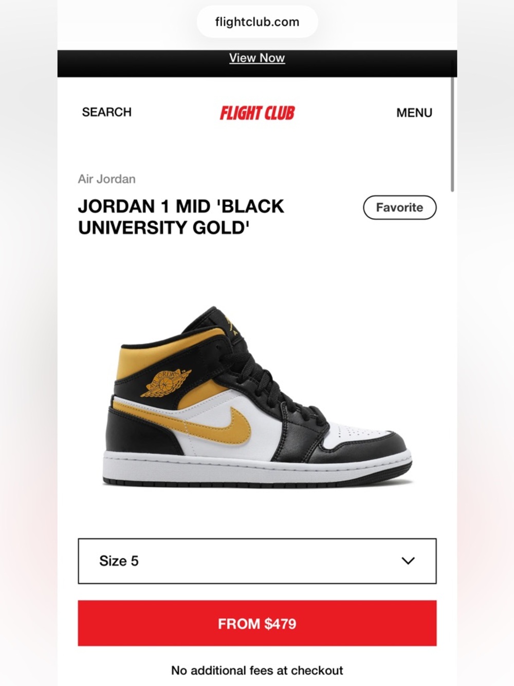 Air Jordan 1 Black & Yellow